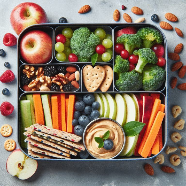 easy plant-based snacks for school or work