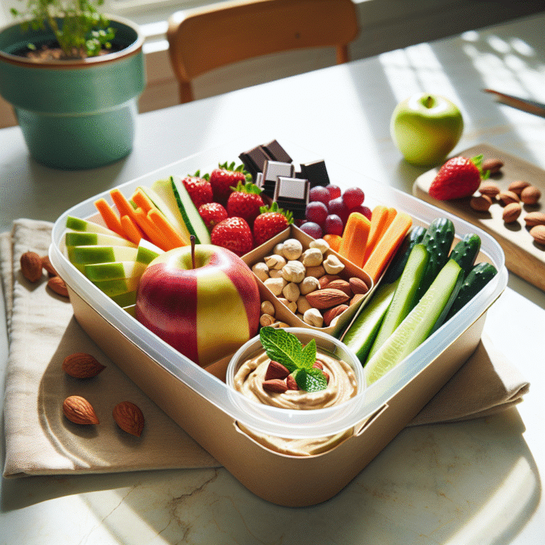 homemade vegan snack packs for work