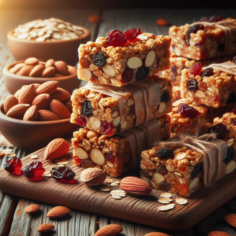healthy homemade granola bars
