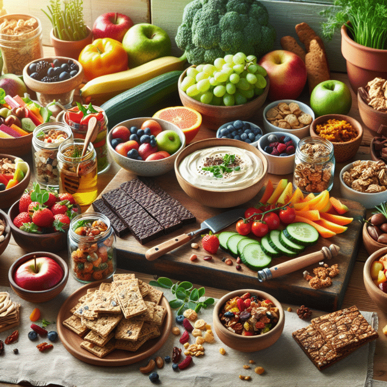 easy no-bake plant-based snack ideas