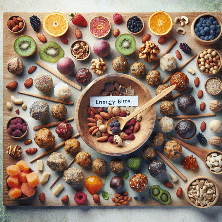 easy energy bites for plant-based diet