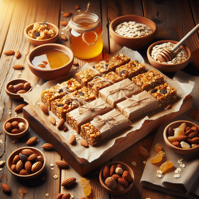portable homemade granola bars
