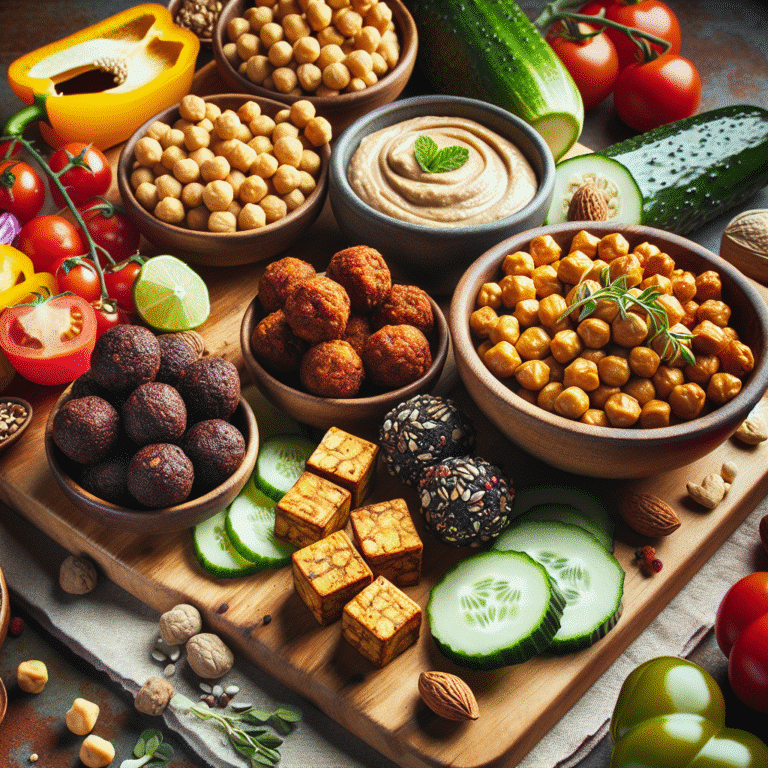 high-protein vegan snack recipes