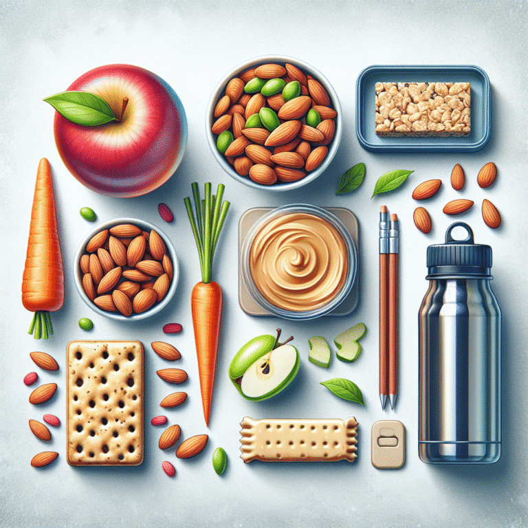 quick healthy snacks for work or school