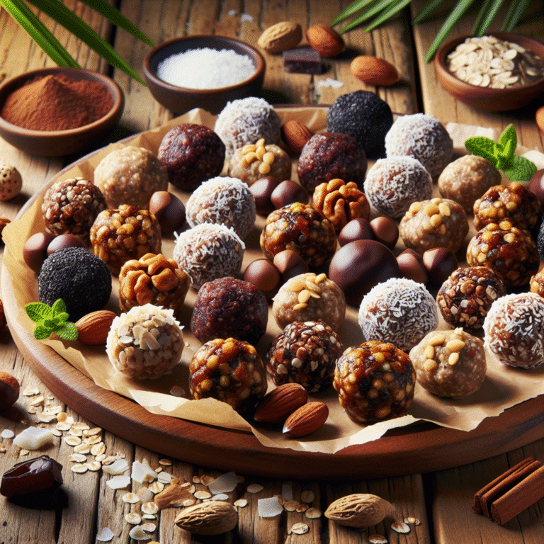 vegan energy bites for on-the-go