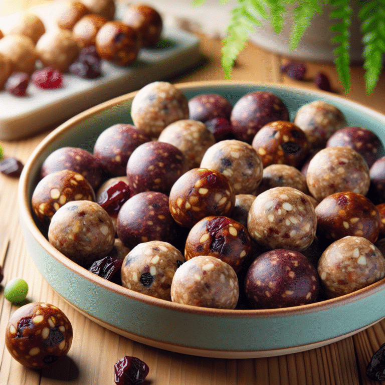 vegan energy bites for on-the-go