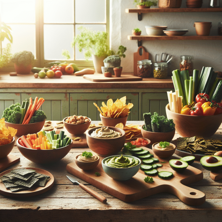 simple homemade plant-based snacks