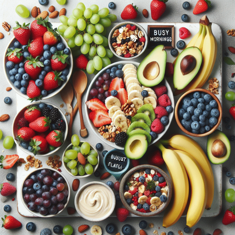 healthy vegan snack recipes for busy mornings