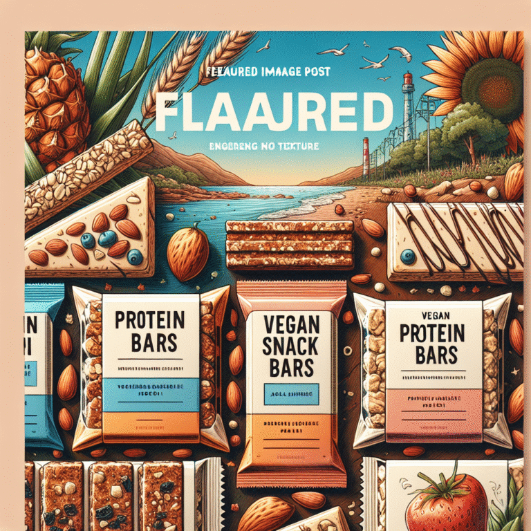 vegan protein snack bars to take anywhere