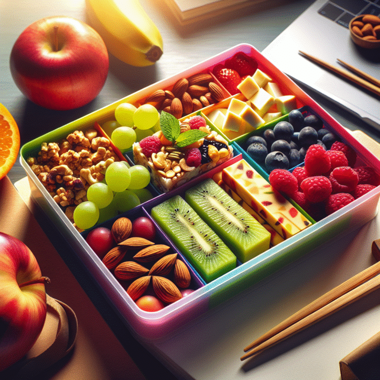 quick and easy vegan snacks for work