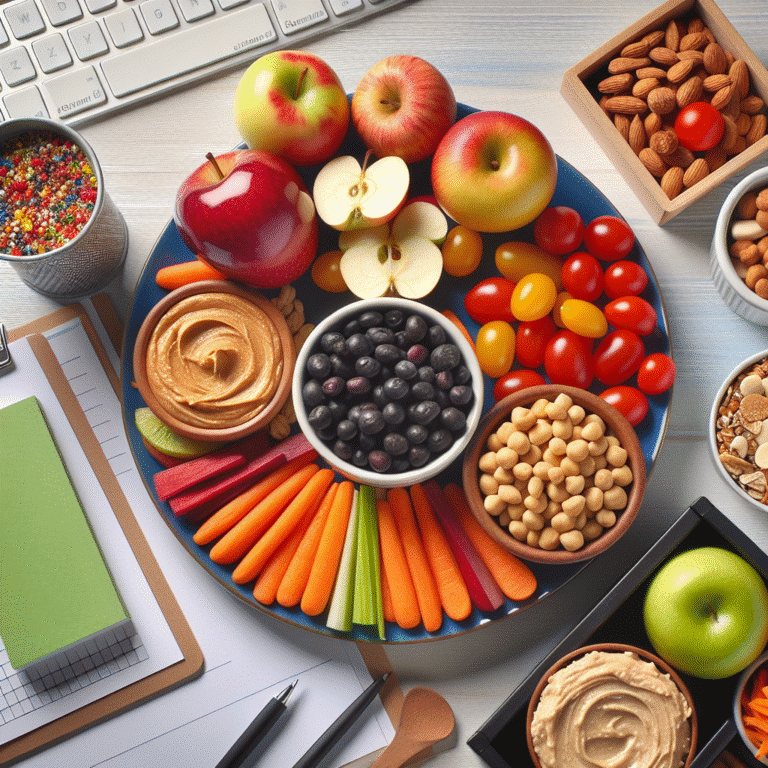 best vegan snacks for office work