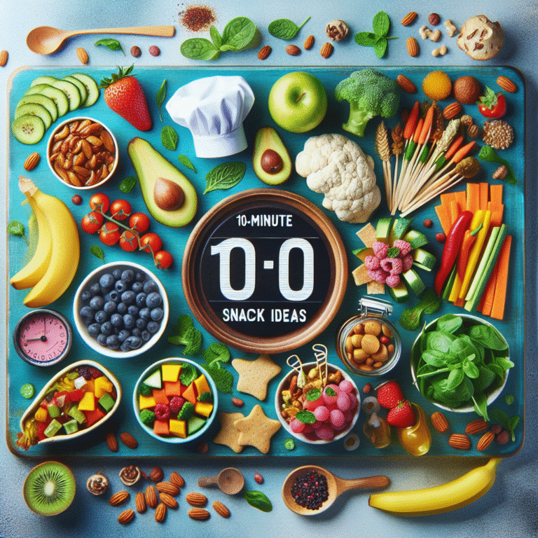 10-minute vegan snack ideas