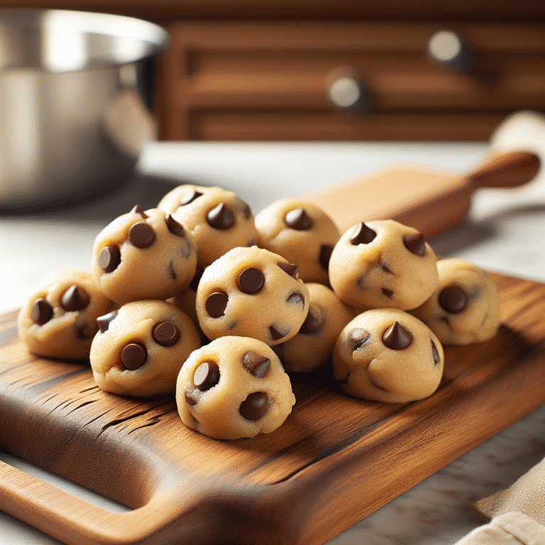 quick and easy vegan cookie dough bites